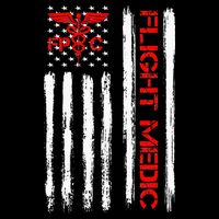 Flight Medic EMS EMT Nurse Paramedic US American Flag Gift Tank Top