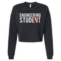 Future Mechanical Engineer Engineering Student Gift Cropped Pullover Crew