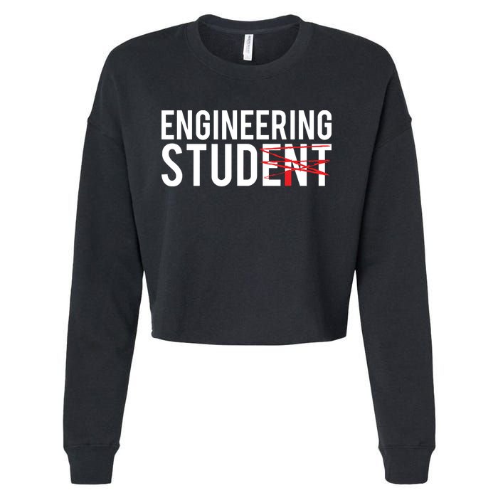 Future Mechanical Engineer Engineering Student Gift Cropped Pullover Crew