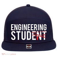 Future Mechanical Engineer Engineering Student Gift 7 Panel Mesh Trucker Snapback Hat