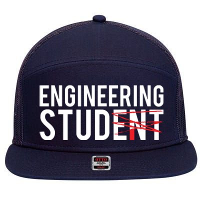 Future Mechanical Engineer Engineering Student Gift 7 Panel Mesh Trucker Snapback Hat