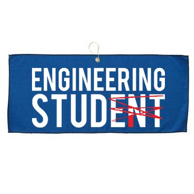 Future Mechanical Engineer Engineering Student Gift Large Microfiber Waffle Golf Towel