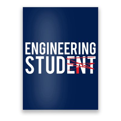 Future Mechanical Engineer Engineering Student Gift Poster