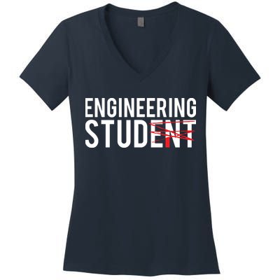 Future Mechanical Engineer Engineering Student Gift Women's V-Neck T-Shirt