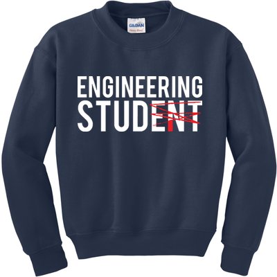 Future Mechanical Engineer Engineering Student Gift Kids Sweatshirt
