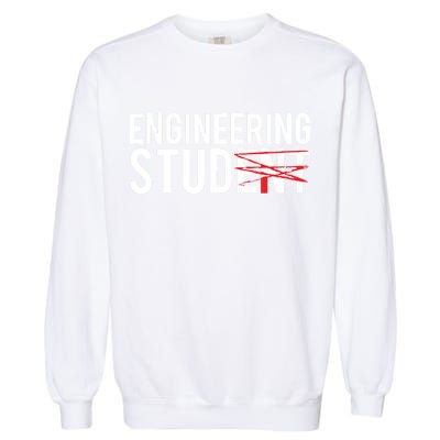 Future Mechanical Engineer Engineering Student Gift Garment-Dyed Sweatshirt