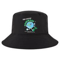 Funny Make Everyday Earth Day Think Green Cartoon Earth Cool Comfort Performance Bucket Hat