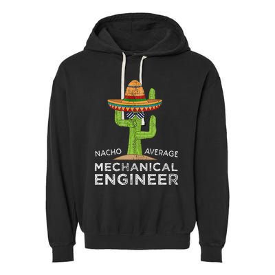 Funny Mechanical Engineer Engineering Garment-Dyed Fleece Hoodie