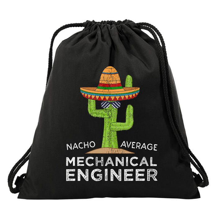 Funny Mechanical Engineer Engineering Drawstring Bag