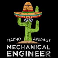 Funny Mechanical Engineer Engineering Flat Bill Trucker Hat