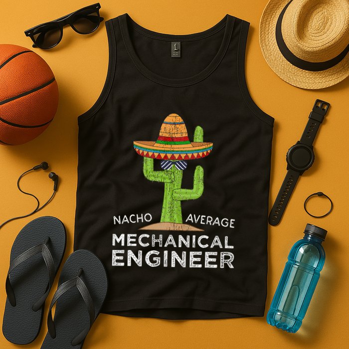Funny Mechanical Engineer Engineering Tank Top