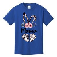 Floral Mama Easter Bunny Gift Mama Life Happy Easter Day Funny Gift Kids T-Shirt