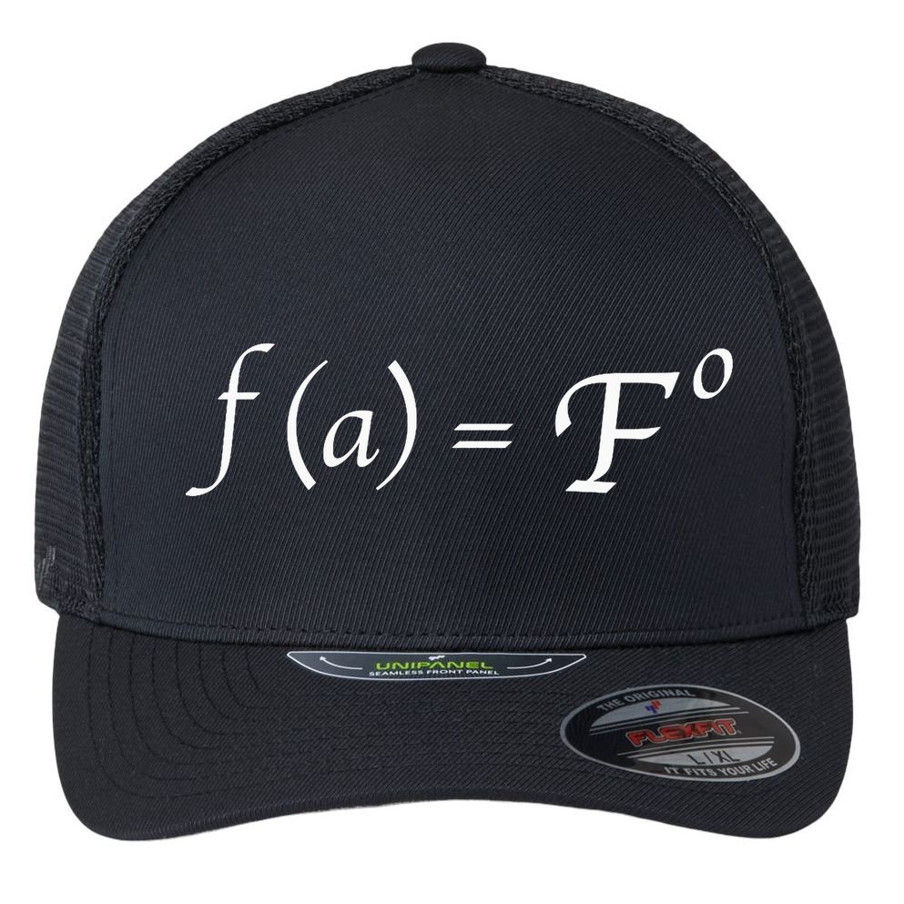 FAFO Math Equation Flexfit Unipanel Trucker Cap