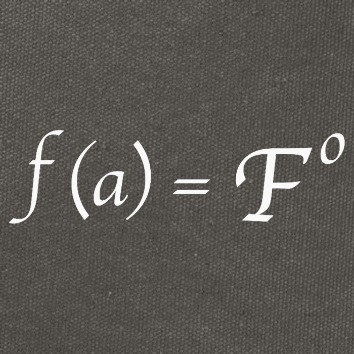 FAFO Math Equation Cotton Canvas Backpack