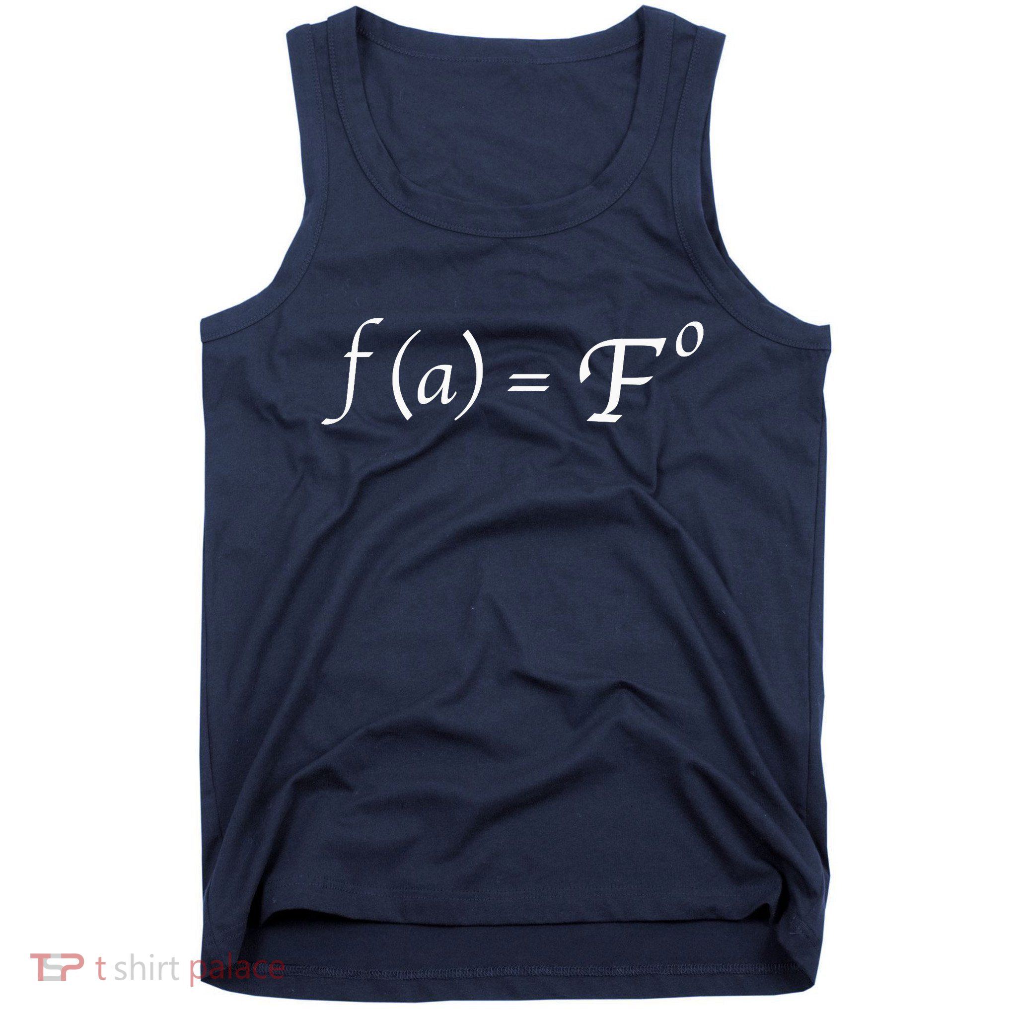 FAFO Math Equation Tank Top