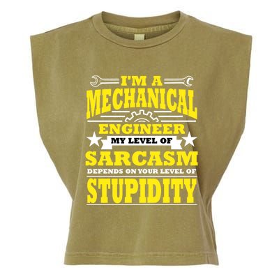 Funny Mechanical Engineer Engineering Major Student Gift Cool Gift Garment-Dyed Women's Muscle Tee