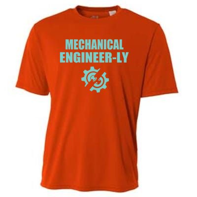 Funny Mechanical Engineer Student Nearly Engineer Major Pun Gift Cooling Performance Crew T-Shirt