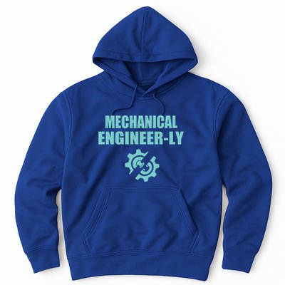 Funny Mechanical Engineer Student Nearly Engineer Major Pun Gift Hoodie