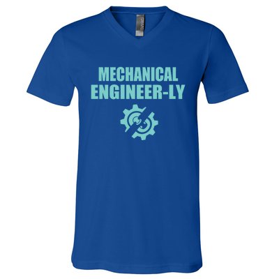 Funny Mechanical Engineer Student Nearly Engineer Major Pun Gift V-Neck T-Shirt