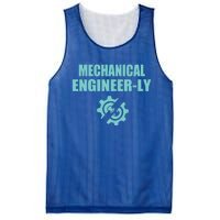 Funny Mechanical Engineer Student Nearly Engineer Major Pun Gift Mesh Reversible Basketball Jersey Tank