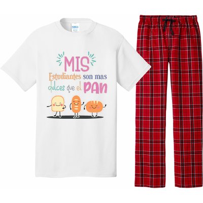 Funny Maestra Espanol Spanish Teacher Pajama Set