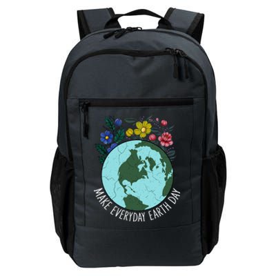 Funny Make Everyday Earth Day Planet World Earth Day Flower Gift Daily Commute Backpack