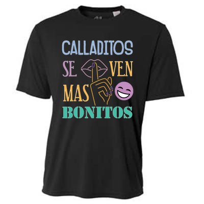 Funny Maestra Espanol Spanish Teacher Cooling Performance Crew T-Shirt