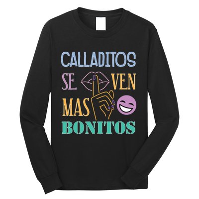 Funny Maestra Espanol Spanish Teacher Long Sleeve Shirt