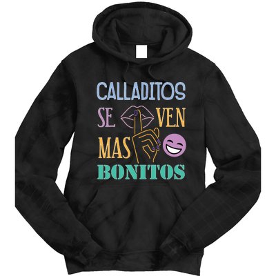 Funny Maestra Espanol Spanish Teacher Tie Dye Hoodie