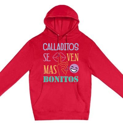 Funny Maestra Espanol Spanish Teacher Premium Pullover Hoodie