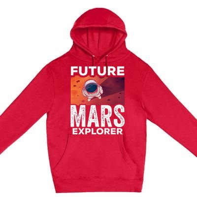 Future Mars Explorer Sayings Planet Space Premium Pullover Hoodie