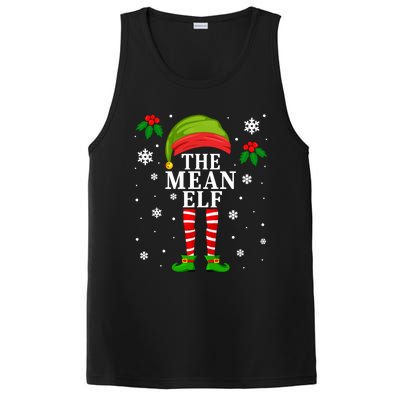 Funny Mean Elf Family Matching Christmas Meaningful Gift PosiCharge Competitor Tank