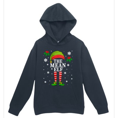 Funny Mean Elf Family Matching Christmas Meaningful Gift Urban Pullover Hoodie