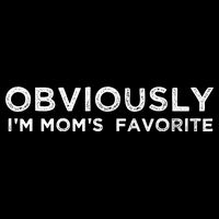 funny moms favorite, Obviously i'm mom's favorite Impact Tech Backpack