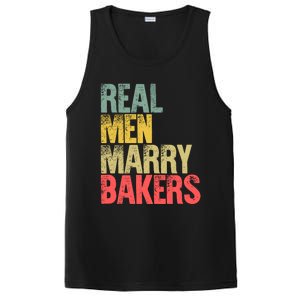 Funny Marriage Funny Gift Real Marry Bakers Groom Funny Gift PosiCharge Competitor Tank