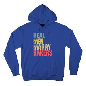 Funny Marriage Funny Gift Real Marry Bakers Groom Funny Gift Tall Hoodie