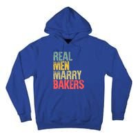 Funny Marriage Funny Gift Real Marry Bakers Groom Funny Gift Tall Hoodie