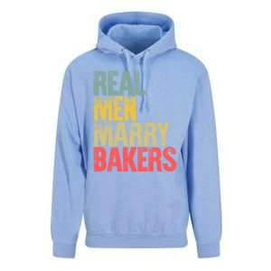 Funny Marriage Funny Gift Real Marry Bakers Groom Funny Gift Unisex Surf Hoodie