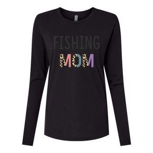 Fishing Mom Fisher Gift Funny Gift Funny Fishing Lovers Gift Womens Cotton Relaxed Long Sleeve T-Shirt