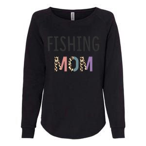 Fishing Mom Fisher Gift Funny Gift Funny Fishing Lovers Gift Womens California Wash Sweatshirt