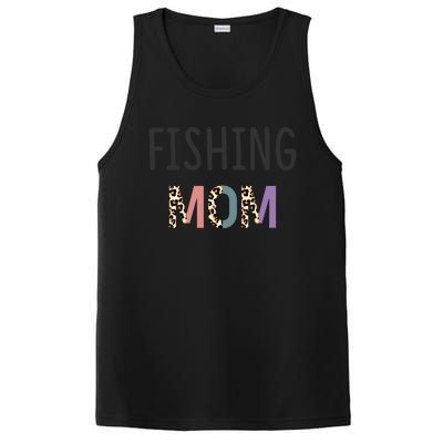 Fishing Mom Fisher Gift Funny Gift Funny Fishing Lovers Gift PosiCharge Competitor Tank