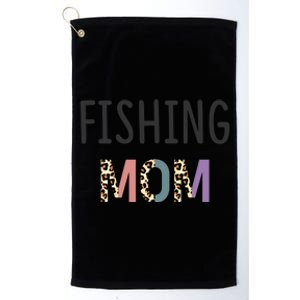 Fishing Mom Fisher Gift Funny Gift Funny Fishing Lovers Gift Platinum Collection Golf Towel