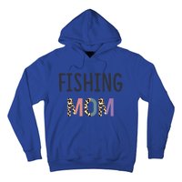 Fishing Mom Fisher Gift Funny Gift Funny Fishing Lovers Gift Hoodie