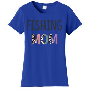 Fishing Mom Fisher Gift Funny Gift Funny Fishing Lovers Gift Women's T-Shirt