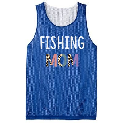 Fishing Mom Fisher Gift Funny Fishing Gift Mesh Reversible Basketball Jersey Tank