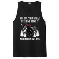 Funny Mothman Fat Ass Vintage Cryptid PosiCharge Competitor Tank