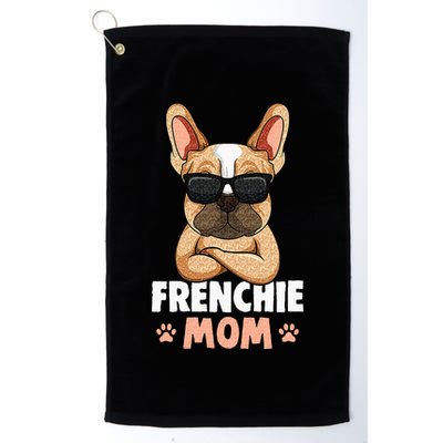 Frenchie Mom French Bulldog Dog Golf Towel