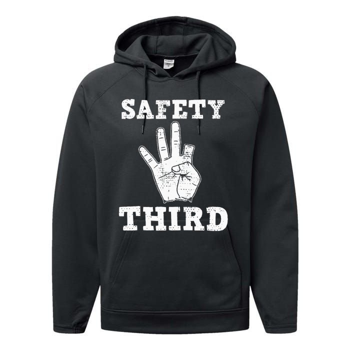 Funny Missing Finger Safety Third Fireworks July 4th Joke Performance Fleece Hoodie