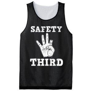 Funny Missing Finger Safety Third Fireworks July 4th Joke Mesh Reversible Basketball Jersey Tank