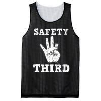 Funny Missing Finger Safety Third Fireworks July 4th Joke Mesh Reversible Basketball Jersey Tank